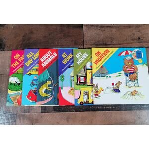 Vintage Golden Look-Look Book Lot of 6 - 1976 Editions